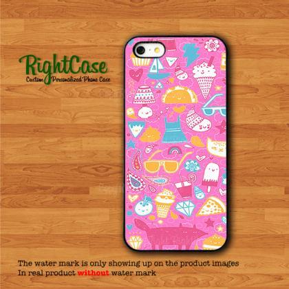 Colorful Pink Animals Case Iphone 4s Case Pretty..