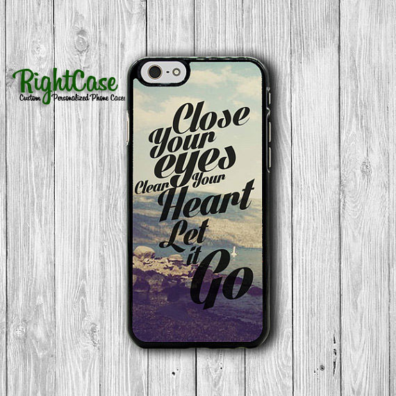 Close Your Eye Find Your Heart Quote Iphone Case, Iphone 5s Case, Iphone 6 Case, Iphone 5c Case, Iphone 4s Accessories Gift Inspiration Case#1-44