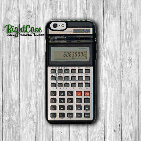 Vintage Scientific Calculator Phone Cases, Advanced Graphics Iphone 6 Cover,iphone 6plus Iphone 5, Iphone 4s Hard Case, Rubber Boss Gift#1-85