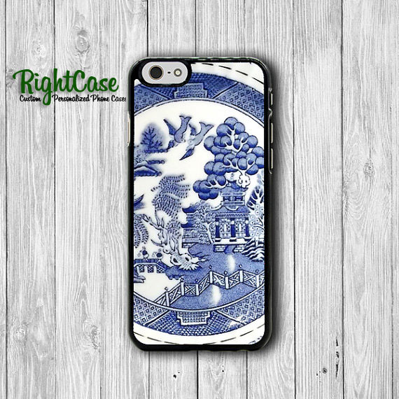 Vintage Chinese Ink Painting Iphone 6 Cases, Iphone 5s Cover Blue Drawing Culture Iphone 4s Boss Gift Accessories Gilf Pocket Deco Samsung#1-86
